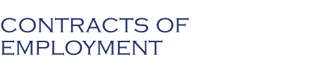contracts of employment